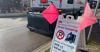 Calgary father fights street-sweeping ticket issued while stopped at school