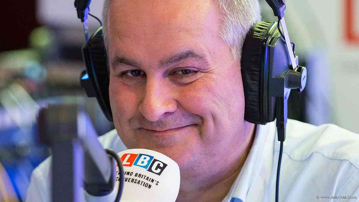 LBC's Iain Dale announces he is to leave radio station after 15 years to try to stand to be an MP in the General Election - nine years after losing as a Conservative candidate for North Norfolk