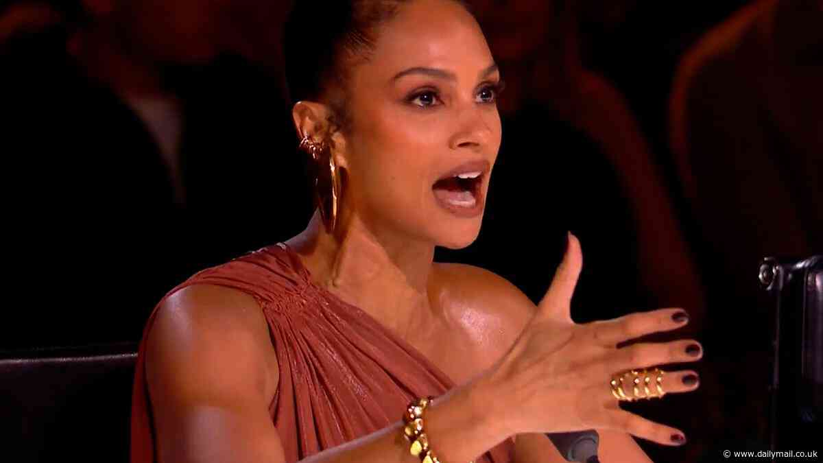 Britain's Got Talent viewers left baffled by Alesha Dixon's outfit choice during second live semi-final as they insist they've seen the ensemble before