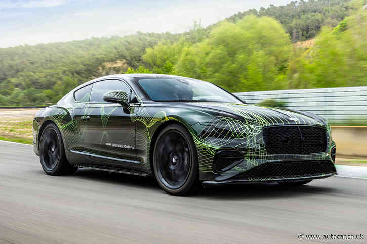 Bentley Continental GT V8 PHEV prototype review