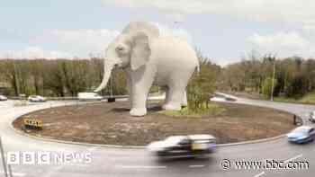 Roundabout dubbed 'White Elephant' on Google Maps