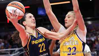 Caitlin Clark falls to 1-7 with the Fever despite racking up game-high 30 points and eight turnovers in defeat to Cameron Brink and the Sparks