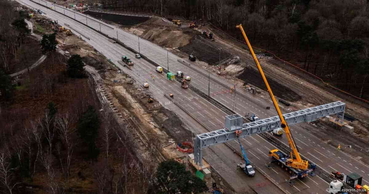 Major motorway to close again for new bridge installation as part of £317m refurbishment