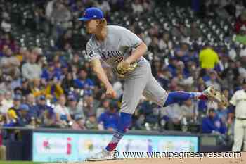 Cubs’ Brown holds Brewers hitless through 7 innings before Frelick singles in the 8th off Wesneski