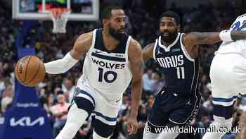 Timberwolves earn 105-100 win over Mavs as Kyrie Irving's 'Super Bowl' taunt backfires on Dallas in Game 4