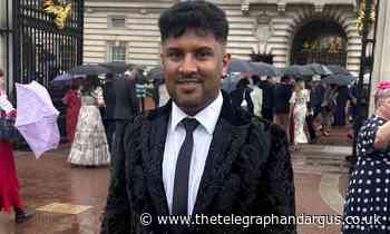 Bradford tailor attends Buckingham Palace garden party