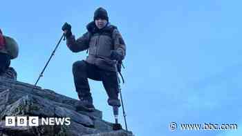 Amputee set to scale France's highest mountain