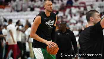 Celtics confident Kristaps Porzingis could play in Finals