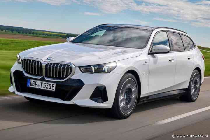 BMW 5-serie als dik 300 pk sterke diesel, Touring ook als plug-in hybride