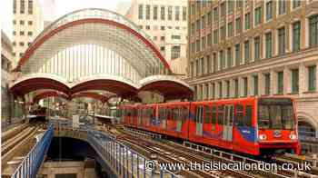 The 20 dates in May and June with DLR timetable changes