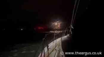 Boat taking part in Royal Escape Race rescued in Shoreham