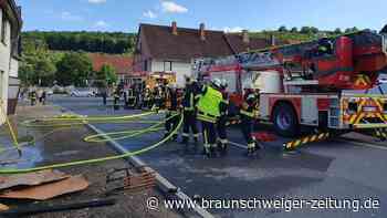 Brand in Herzberg: Mehrere Feuerwehren nach Pöhlde alarmiert