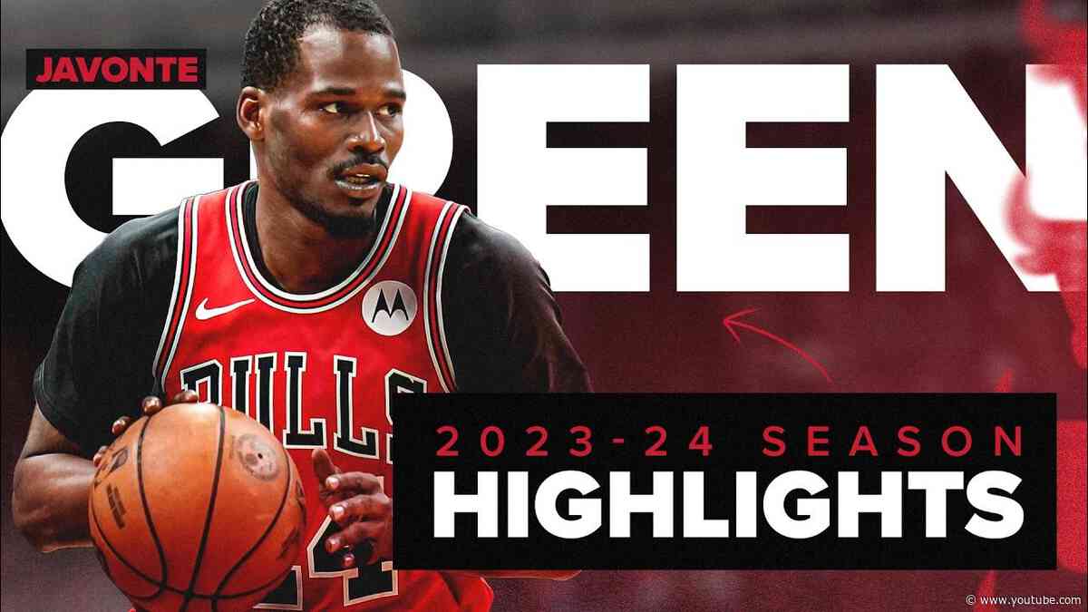 Javonte Green can FLY ✈️ | 2023-24 Season Highlights | Chicago Bulls