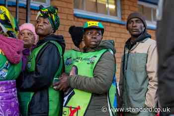 South Africa election: Millions go to the polls as ANC's majority hangs in the balance