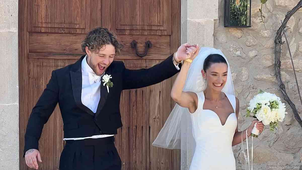 British singer Tom Grennan reveals his awkward first date with his new wife Daniella and his heartfelt gesture at their wedding last month