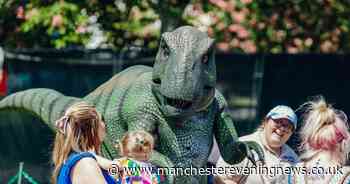 AD FEATURE: Walk with life-sized dinosaurs in Manchester this summer