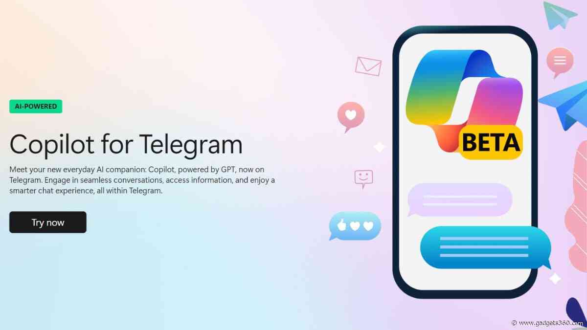 Microsoft Copilot for Telegram Released in Beta, Available to All Users for Free