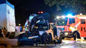 Ein Toter und drei Schwerverletzte bei Unfall in Berlin