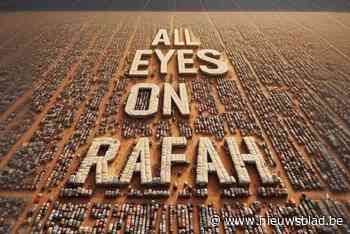 ‘All Eyes on Rafah’: dit beeld overspoelt Instagram na Israëlische aanval op vluchtelingenkamp