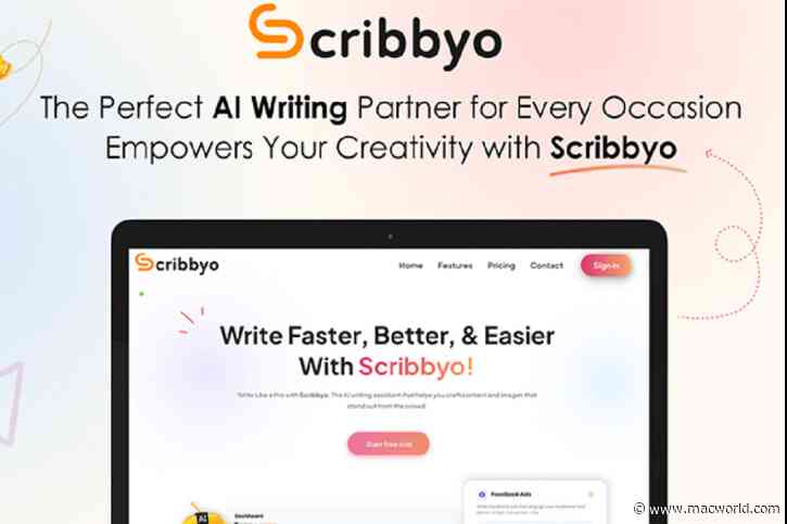 Scribbyo can generate content, images, and code for life, now under $60