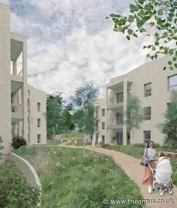 Plans to build three-storey blocks of council flats in Portslade