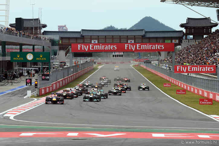 Formule 1 wil uitbreiden in Azië: ‘Thailand, Zuid-Korea en Indonesië tonen interesse’
