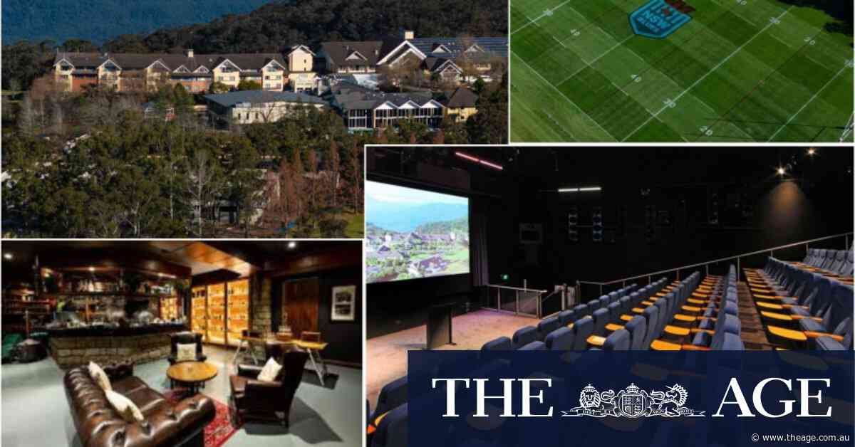 Rye grass, whiskey bars, an ice skating rink and a cinema: Inside NSW’s Origin camp