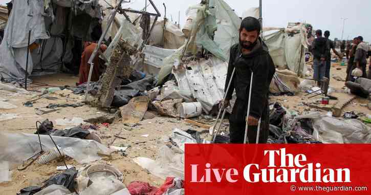 Israel-Gaza war live: Fresh attacks on Rafah amid reports that US-made weapons used in strike that led to deadly fire