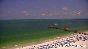 Clearwater Beach water temp hits 90 degrees for the first time this year