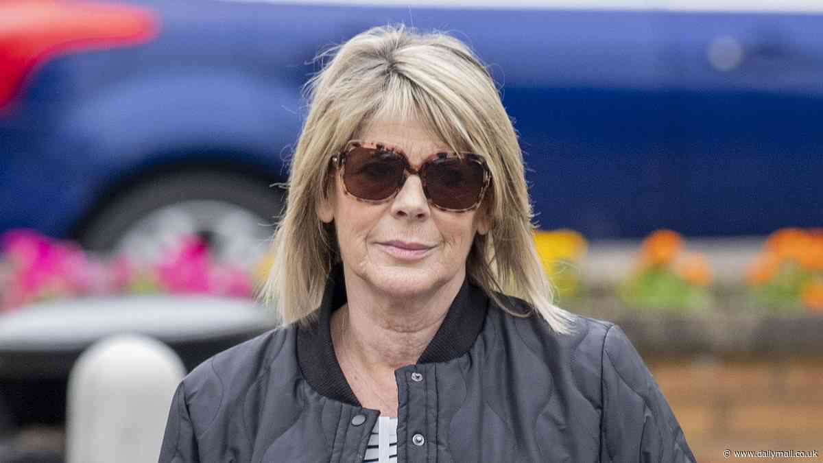 Ruth Langsford continues to wear her wedding ring as she's seen for the first time since Eamonn Holmes split - amid claims she 'blindsided' him by going public with her divorce plans