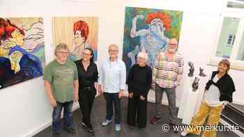 Ausstellung im Kunstturm ist schrill, klangvoll, erdig - Künstlergruppe vom Tegernsee stellt aus