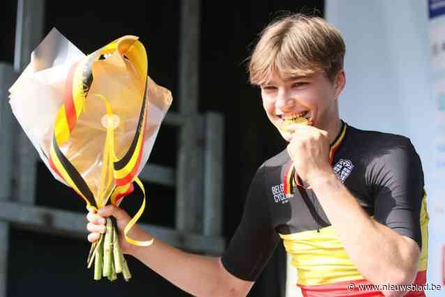 Belgisch kampioen Matijs Van Strijthem showt zondag Belgische driekleur in Tour du Condroz