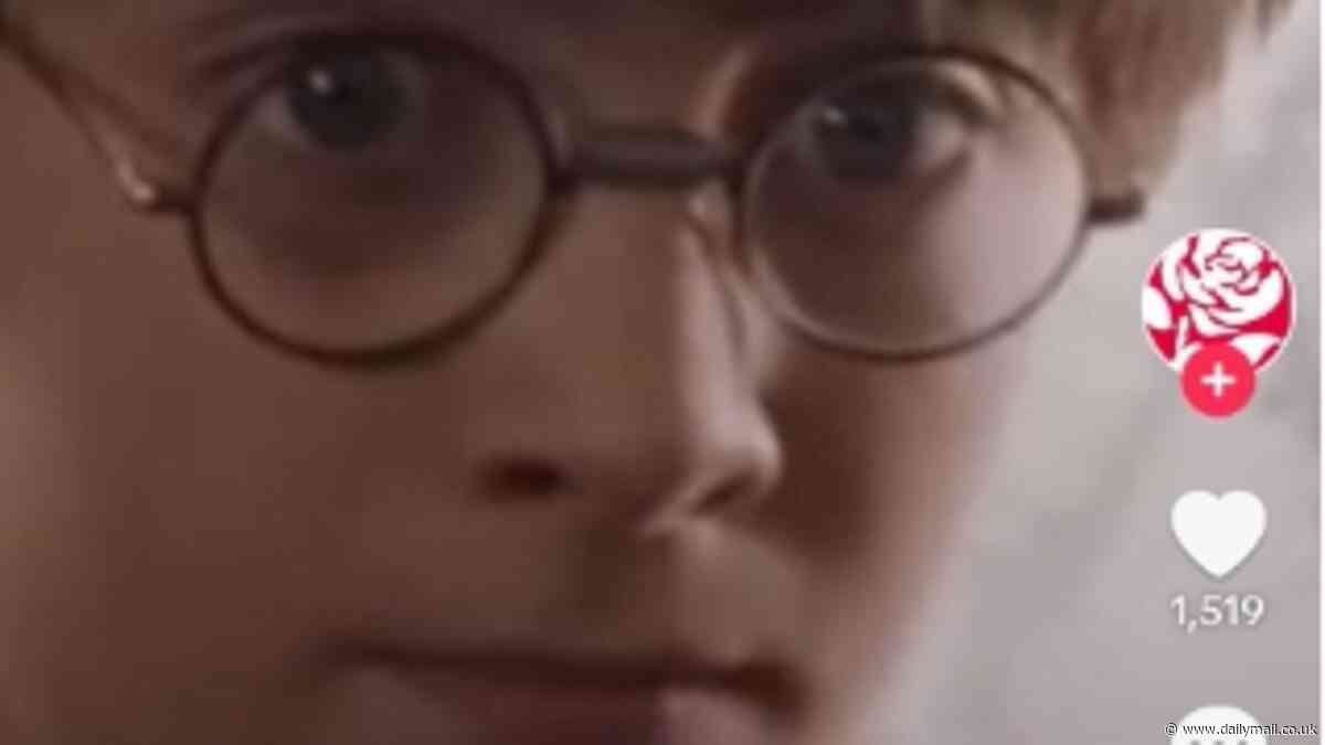 Not quite PR wizardry! Labour left red-faced after TikTok ads using Harry Potter memes to attack Rishi Sunak's national service 'are pulled over copyright breaches'