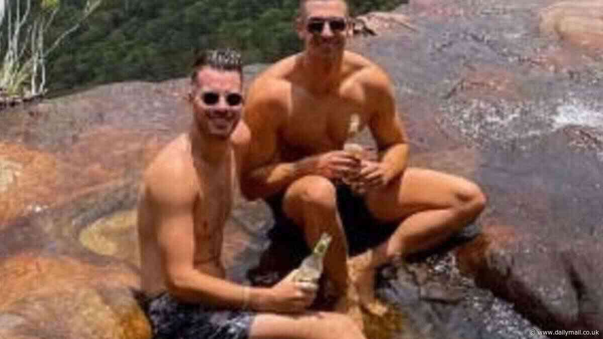 Beau Lamarre-Condon: Pictures show accused killer cop enjoying a cosy weekend away with Jesse Baird before he allegedly murdered him and his new boyfriend