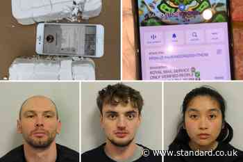 East London trio who sold drugs on 'Baked Store' online channel sentenced after police raid