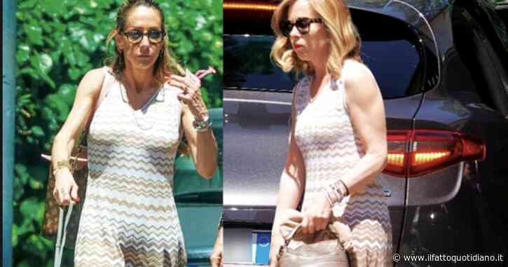 Giorgia Meloni e sua sorella Arianna sono vestite uguali: coincidenza o look coordinato?