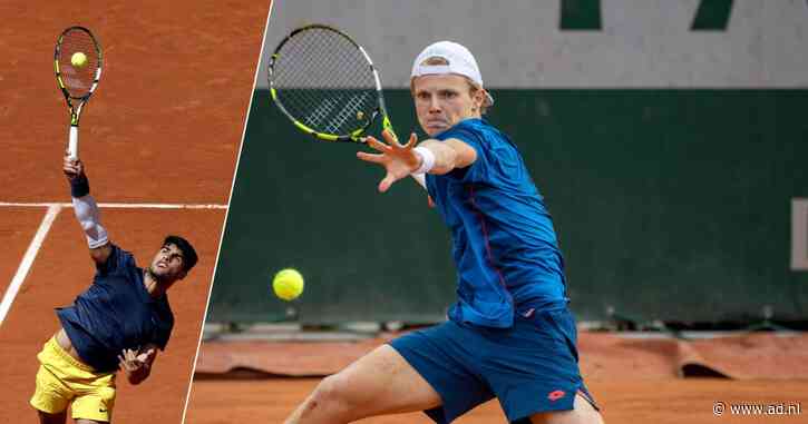 LIVE Roland Garros | Jesper de Jong aast op stunt tegen wereldtopper Carlos Alcaraz