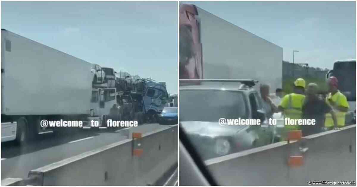 Incidente sull’A1 all’altezza di Firenze: 2 morti, 10 chilometri di coda, Italia spezzata a metà