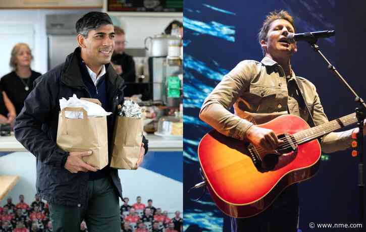 James Blunt says Rishi Sunak’s national service plan is “not a bad idea”