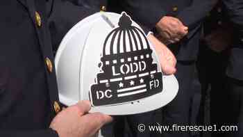 D.C. LODD project places memorial fire helmets across city