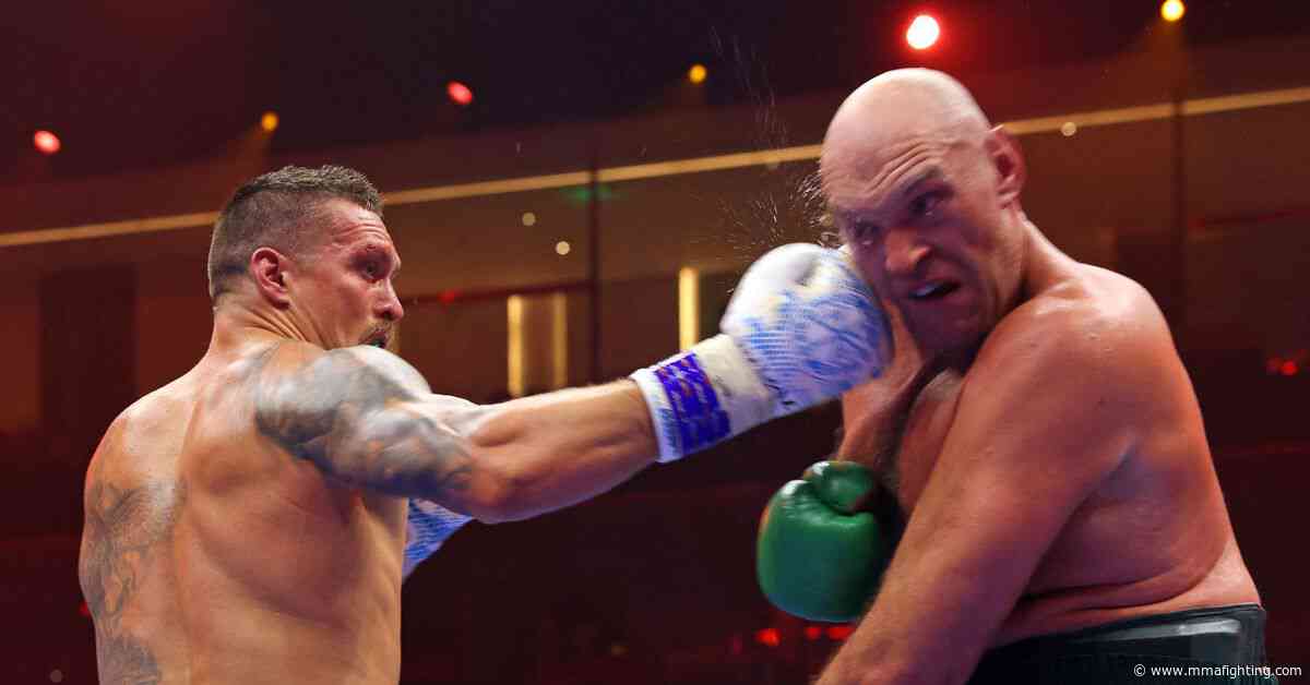 Oleksandr Usyk vs. Tyson Fury rematch announced for December in Saudi Arabia