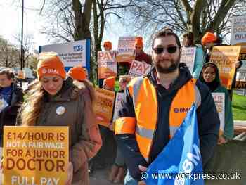 York junior doctors to strike from June 27 to July 2