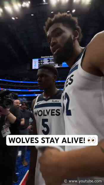 Timberwolves are headed BACK to Minnesota for Game 5! 🐺 | #Shorts