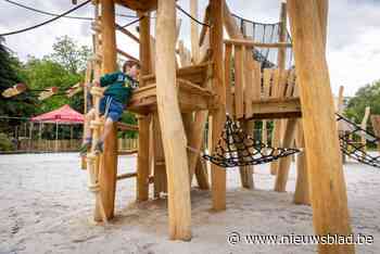 Palenbos en tokkeltouwen in nieuwe speelzones Stadspark: “Er is ook ruimte om rustig te spelen”