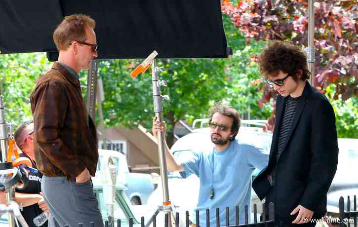 Watch Timothée Chalamet filming Bob Dylan biopic with Edward Norton