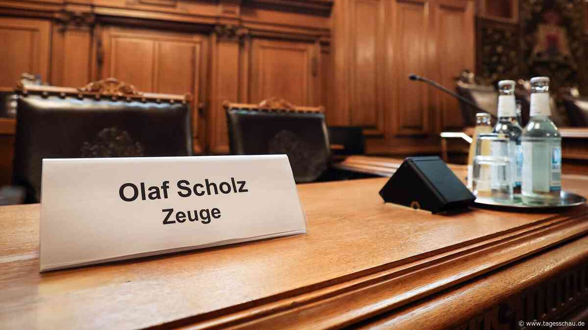 Kanzler Scholz soll erneut vor Cum-Ex-Ausschuss in Hamburg aussagen