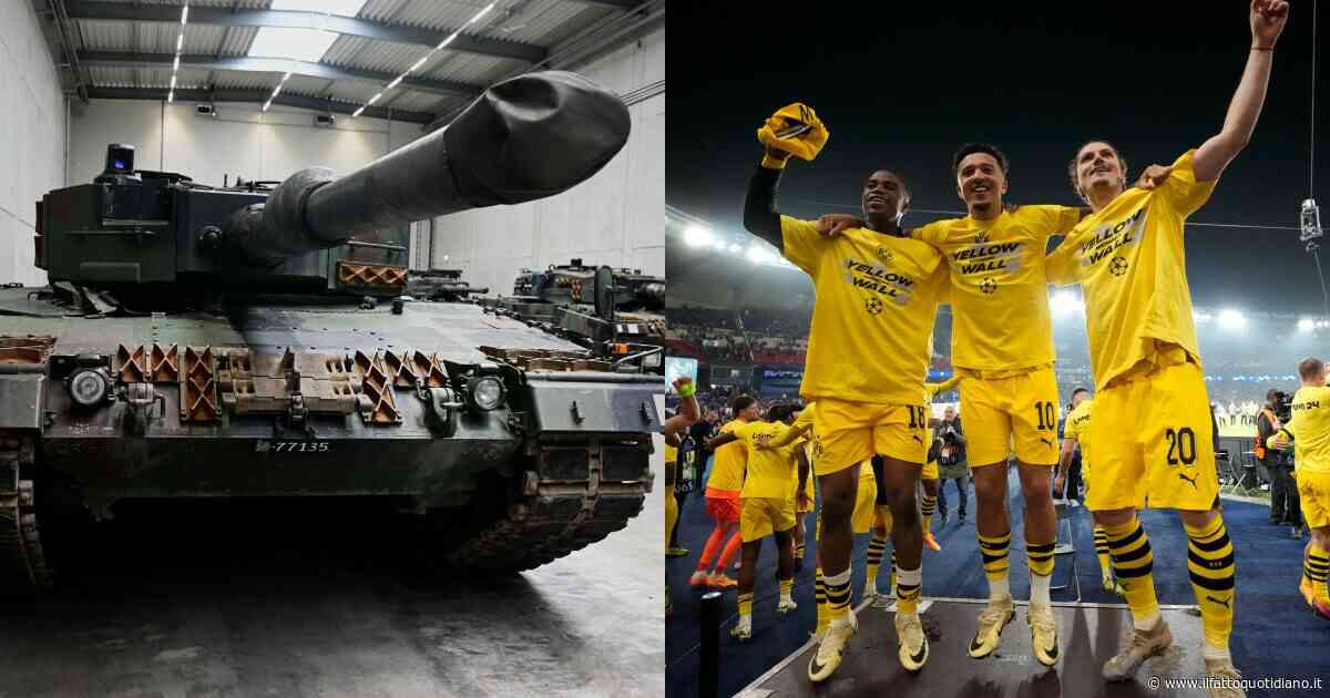 Rheinmetall è il nuovo sponsor del Borussia Dortmund: il colosso tedesco delle armi che si sta arricchendo con la guerra in Ucraina