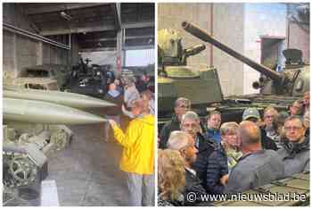 Na klachten mag hele buurt kijkje nemen in ‘Tankmuseum’: “Is die raket op m’n huis gericht?”