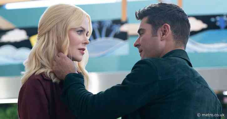 Zac Efron, 36, and Nicole Kidman, 56, tumble around as horny lovers in new Netflix rom-com trailer