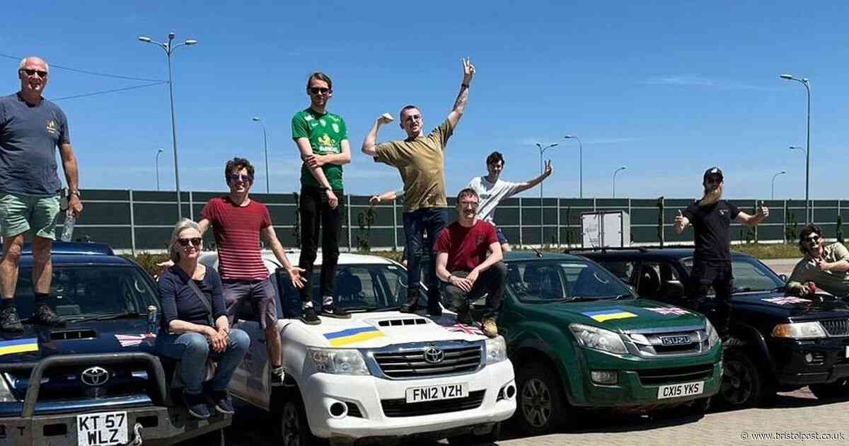 The seven Bristol strangers who teamed up to help the war effort in Ukraine